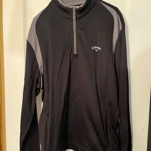 Mens Callaway 1/4 zip Pull Over with Pockets